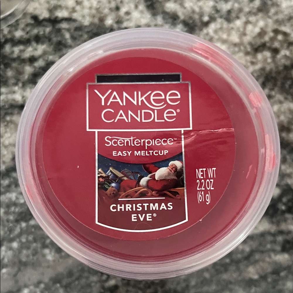 Yankee Candle Red Christmas Eve Scenterpiece MeltCup